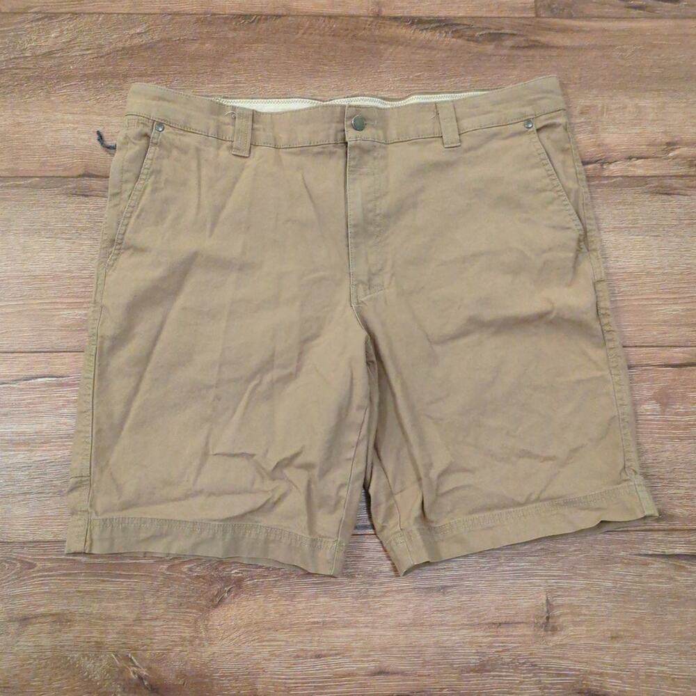Columbia Men's Size 38 Outdoor‎ Hiking Shorts "9in Inseam Khaki Tan Beige